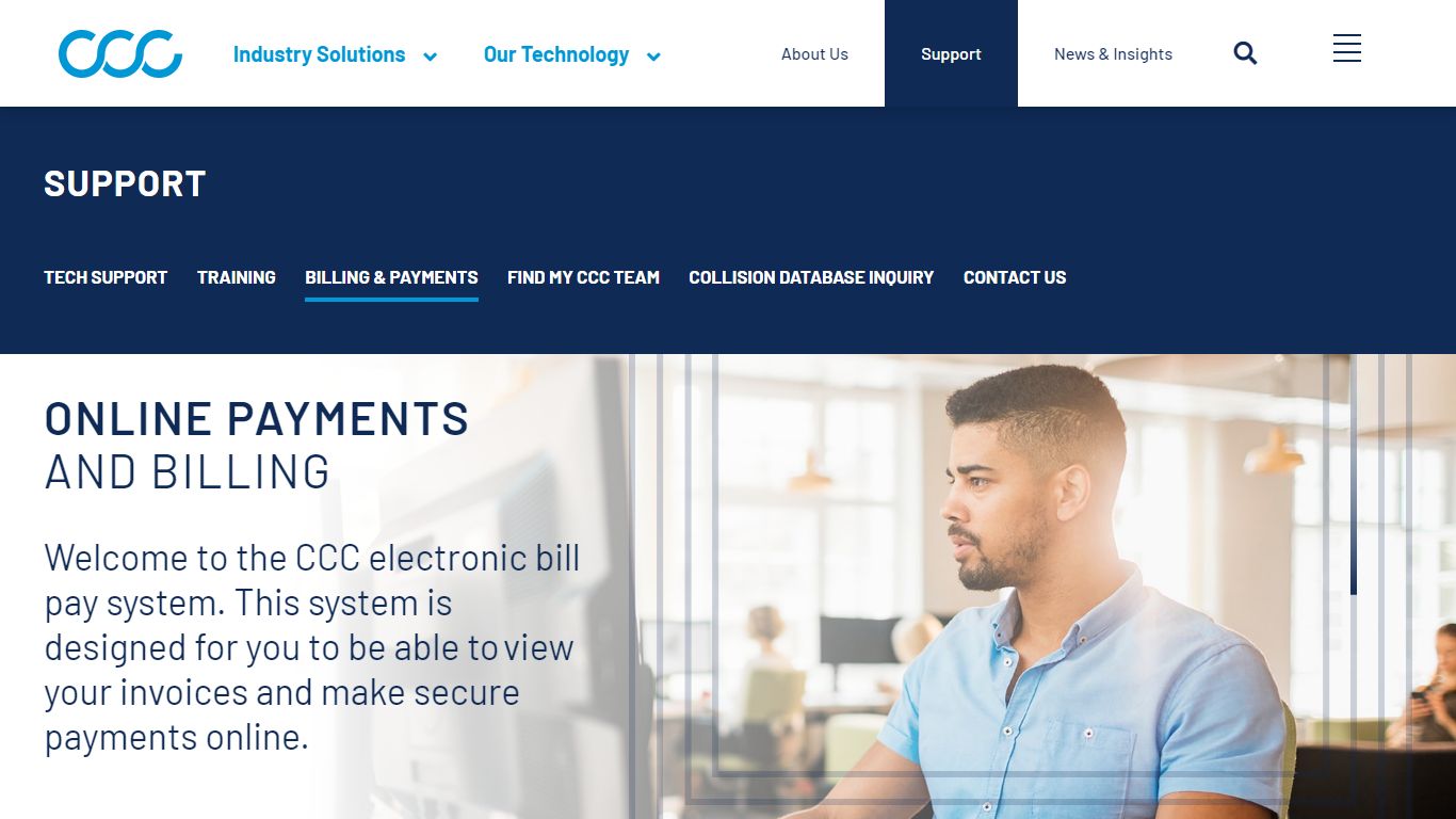 Billing & Payments | CCC Intelligent Solutions